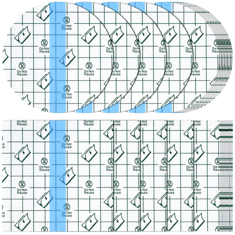 50 Pieces Waterproof Adhesive Bandages Transparent Stretch Bandages Protective Clear Films Dressing Tattoo Bandages Cover Dressing Tapes for Shower Swimming (4 x 4 Inch) 4 x 4 Inch - NewNest Australia