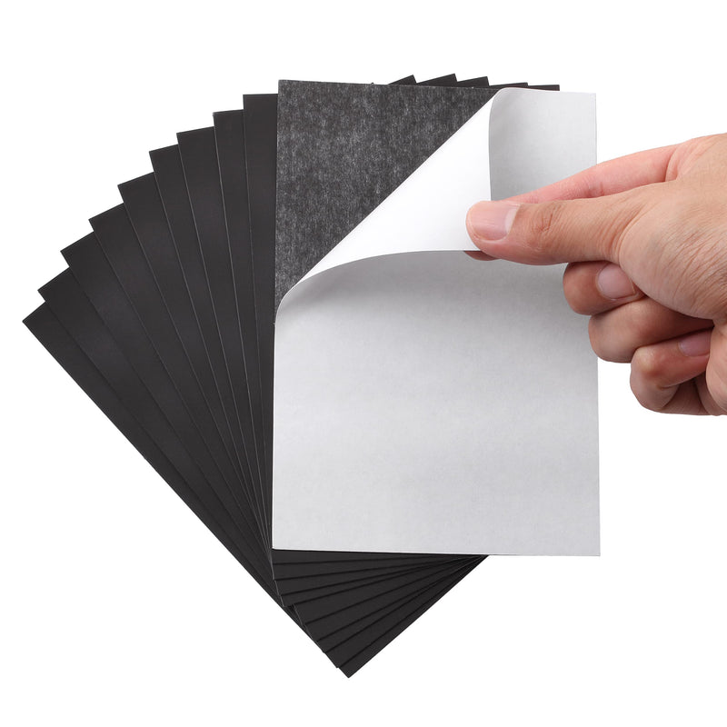 Mr. Pen- Adhesive Magnetic Sheets, 4" x 6", 10 Pack, Magnetic Sheets with Adhesive Backing, Magnetic Sheets, Flexible Magnetic Sheet, Picture Magnets, Cuttable Magnetic Sheets. - NewNest Australia