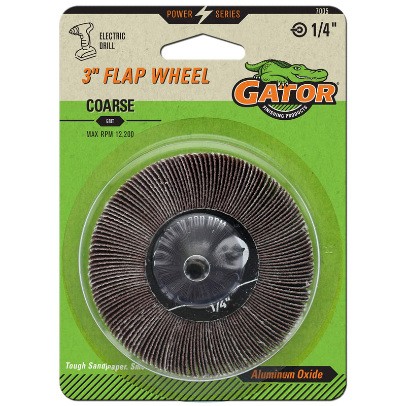 Gator 7005GA 3" Drill Mounted Flap Wheel, Brown - NewNest Australia