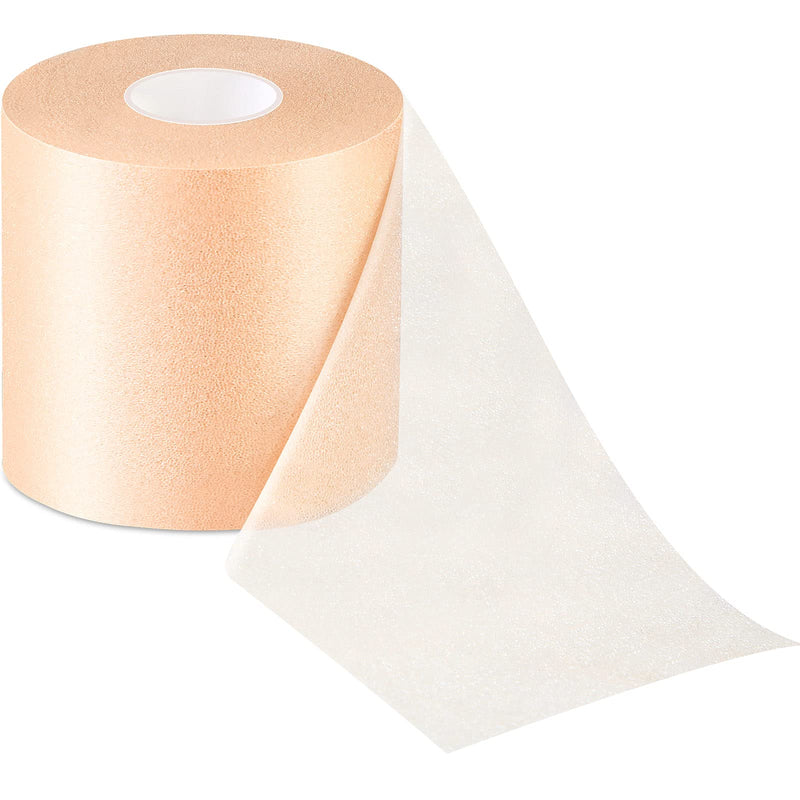 29.5 Yards Foam Underwrap Tape Sports Pre-wrap Athletic Tape 2.76 Inch Wide Elastic Sports Prewrap Artificial Foam Underwrap for Wrist Elbow Knees Ankles (Beige) Beige - NewNest Australia