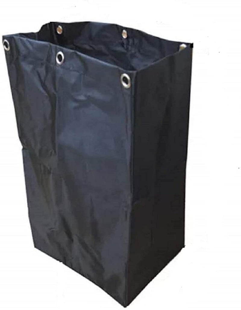 HYFT-HOME Replacement Janitorial Cart Bag,Waterproof High Capacity Thickened Housekeeping Commercial Janitorial Cleaning Cart Bag(16 x 11 x 27inches) (Black), One Size Black - NewNest Australia