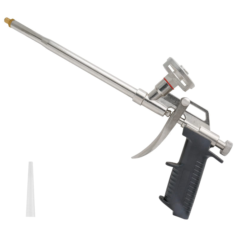 Qjaiune PU Spray Foam Gun Sealant Application Gun, Spray Insulation Expanding Foam Gun Applicator, Heavy Duty Dispensing Caulking Gun for Filling Sealing Windows Gap Essential Style - 1 Pack - NewNest Australia