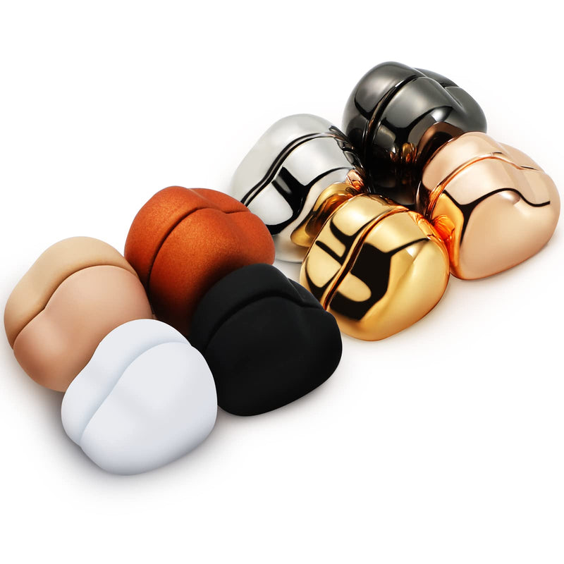 8 Pieces Hijab Magnetic Pins,Strongest Commercial Strength Magnetic Hijab Pins Buttons for Women Multi-Use Colorful Scarf Small Magnetic Hijab Heart Style - NewNest Australia