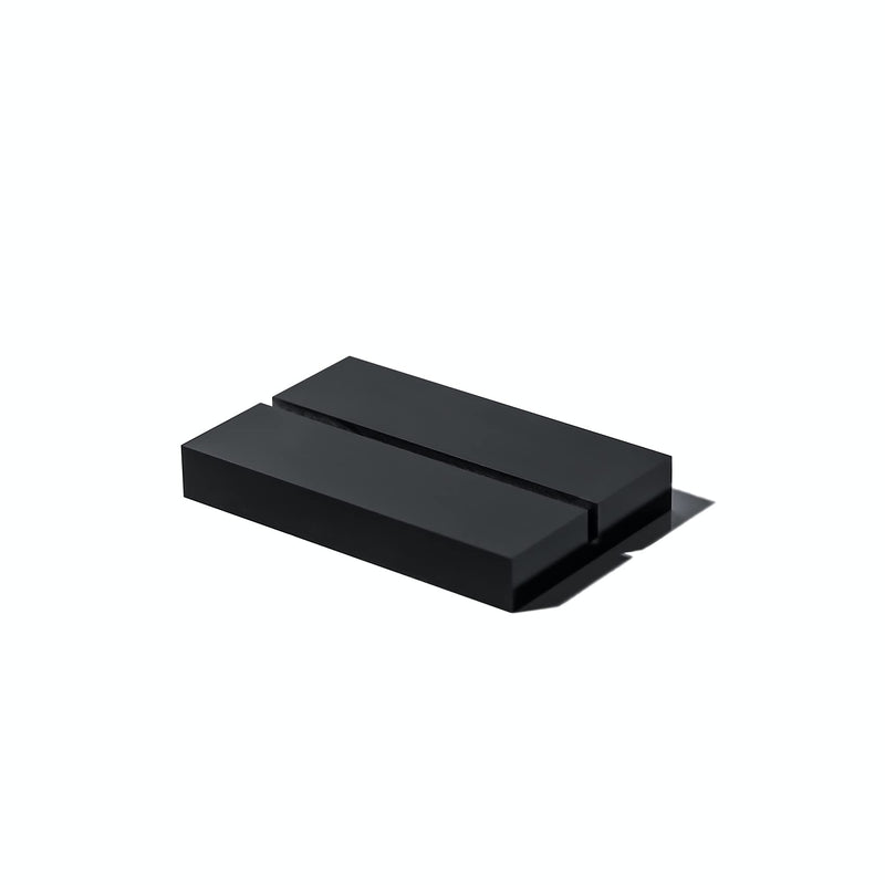 UNIQOOO 3 inch Black Acrylic Stand, Wedding Table Number Sign Holder, Bar Menu Stand, for 1/8" Thick Sign, 10 Count - NewNest Australia