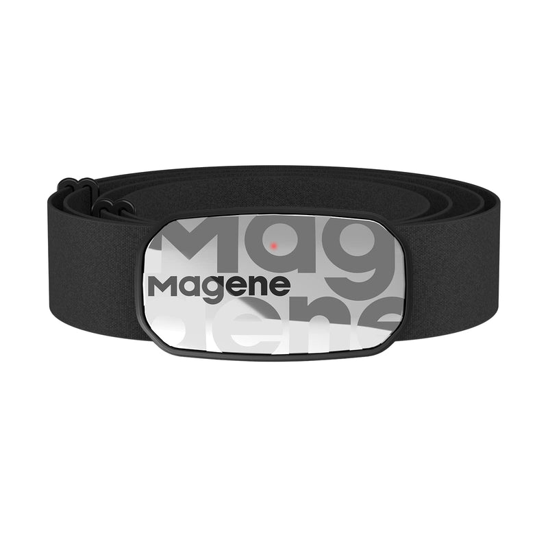 Magene H603 Chest Strap Heart Rate Monitor, ANT+ and Bluetooth Compatible with Fully Adjustable Strap, iPhone & Android Compatible White - NewNest Australia