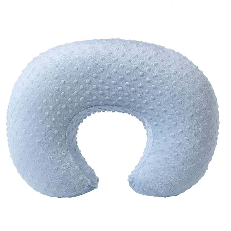 Nursing Pillow Cover, Minky Breastfeeding Pillow Slipcover Snugly Fits for Nursing Pillow for Baby Boys and Girls, Premium Quality Microfiber, Ultra Soft Comfortable (Baby Blue) Baby Blue - NewNest Australia