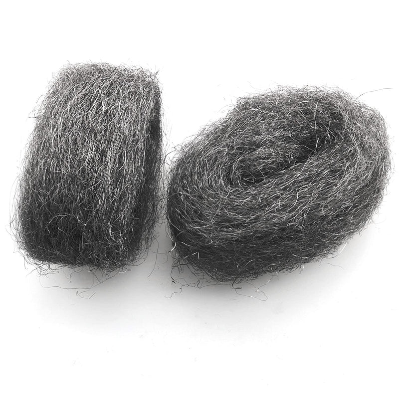 JJHXSM Steel Wire Wool 2pcs Steel Wool Fill Fabric DIY Kit Hardware Cloth Gap Blocker for Holes,Siding,Pipeline in Garage,House,Workshop - NewNest Australia