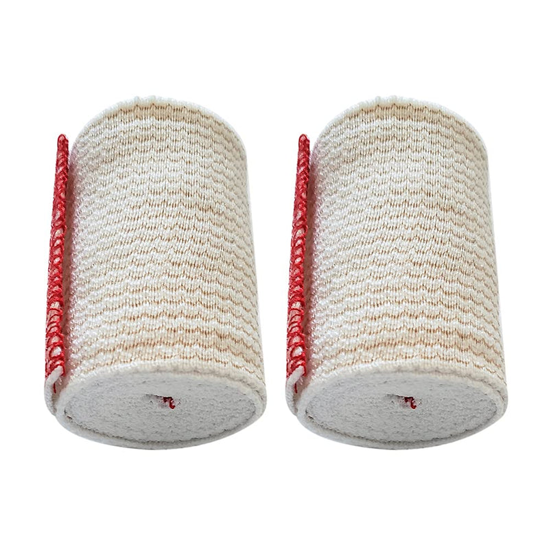 SPA SLENDER 3-inch – Sports - Hook Loop Closure – Non-Latex Bandage Elastic Wrap - Compression - Injuries - Support – 2 pcs Washable 3 inches Wide Elastic Bandage – up to 15 ft Stretched 3" Wide 2 Pack - NewNest Australia