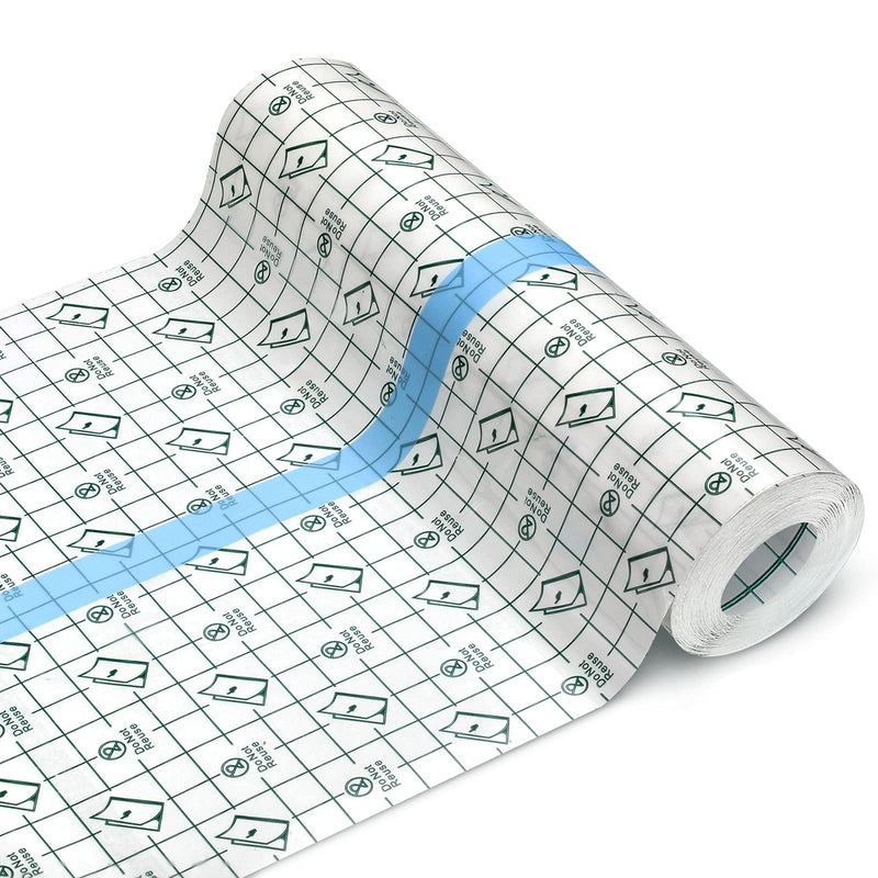 Peritoneal Dialysis Shower Protector Peritoneal Dialysis Belt Waterproof Transparent Dressing Wound Cover Bandage Tape for Swimming Post Surgical Scar Therapy Dressings, 8 x 197 Inches 8 x 197 Inch - NewNest Australia
