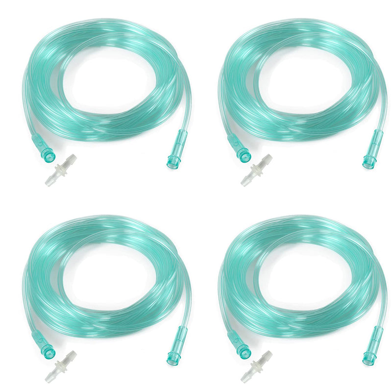 4 Pack Oxygen Tubing - Each Length 16.4 Feet - Premium Green Crush Resistant Oxygen Tubes - NewNest Australia