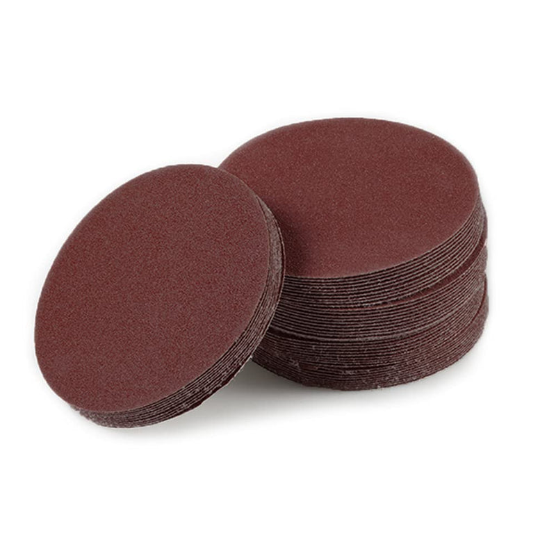 LEONTOOL 50 PCS 4 Inches Sanding Discs Hook and Loop 100 Grit Sanding Pads for Orbital Sander Round Orbital Sandpaper No Hole - NewNest Australia