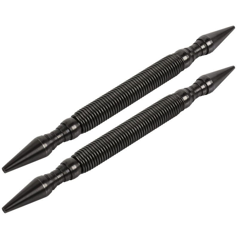 ARES 10050-2-Pack Dual Head Combo Nail Setter - Features 1/32-Inch (#1) and 1/16-Inch (#2) Dual Head Design - 5000 PSI Striking Force 2-Piece 1/32 x 1/16 Combo Nail Setter Set - NewNest Australia