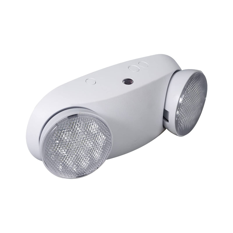 CM MZY Emergency Lights with Battery Backup,Commercial Emergency Light,Two Adjustable LED Light Head Emergency Lighting Fixtures,120-277V AC, UL Certified (1PCS) 1PCS - NewNest Australia