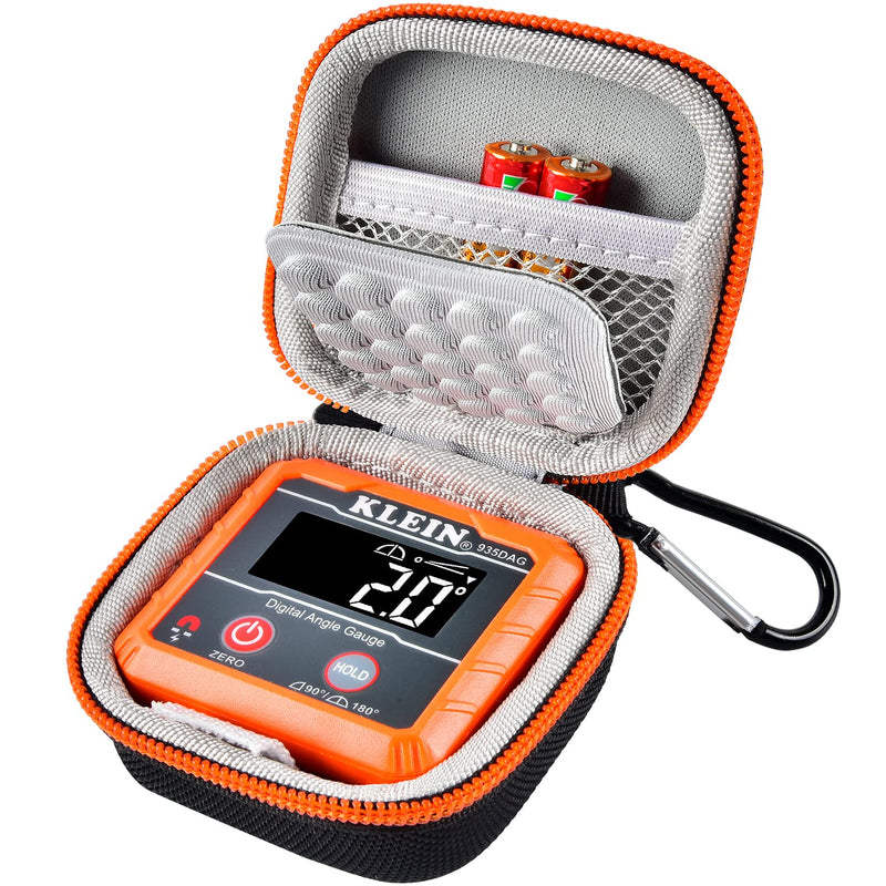 Case Compatible with Klein Tools 935DAG Digital Electronic Level and Angle Gauge, Angle Finder Protractors Carrying Storage Holder Bag Fits for Degree Ranges Measures and Batteries (Box Only) - NewNest Australia