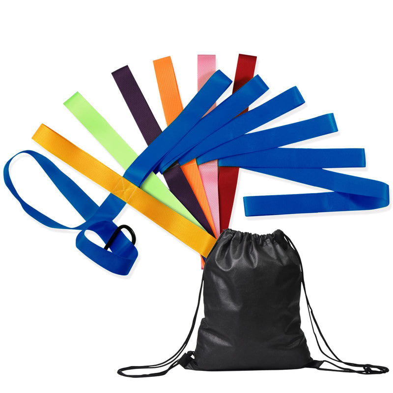 Children Safety Walking Rope with 12 Colorful Handles for Daycare Rope for Preschool Daycare Kindergarten School Kids (12 Children and 2 Adults) Blue - NewNest Australia