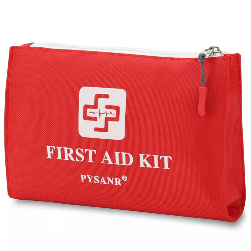 First Aid Kit, PYSANR 150 Piece Small First Aid Kits with Foil Blanket, Scissors First Aid Bag for Emergency, Home, Camping, Travel, Sports, Office, Outdoor, Car, School - NewNest Australia
