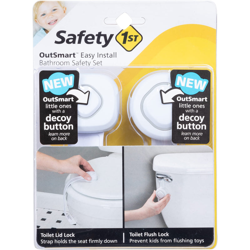 Safety 1St Room Solutions: No-Tools Baby Proof Deluxe Kitchen Safety Kit - Includes Outlet Plugs, Stove Knob Covers, Cabinet, Drawer, Door Locks, and More Bathroom Kit - NewNest Australia