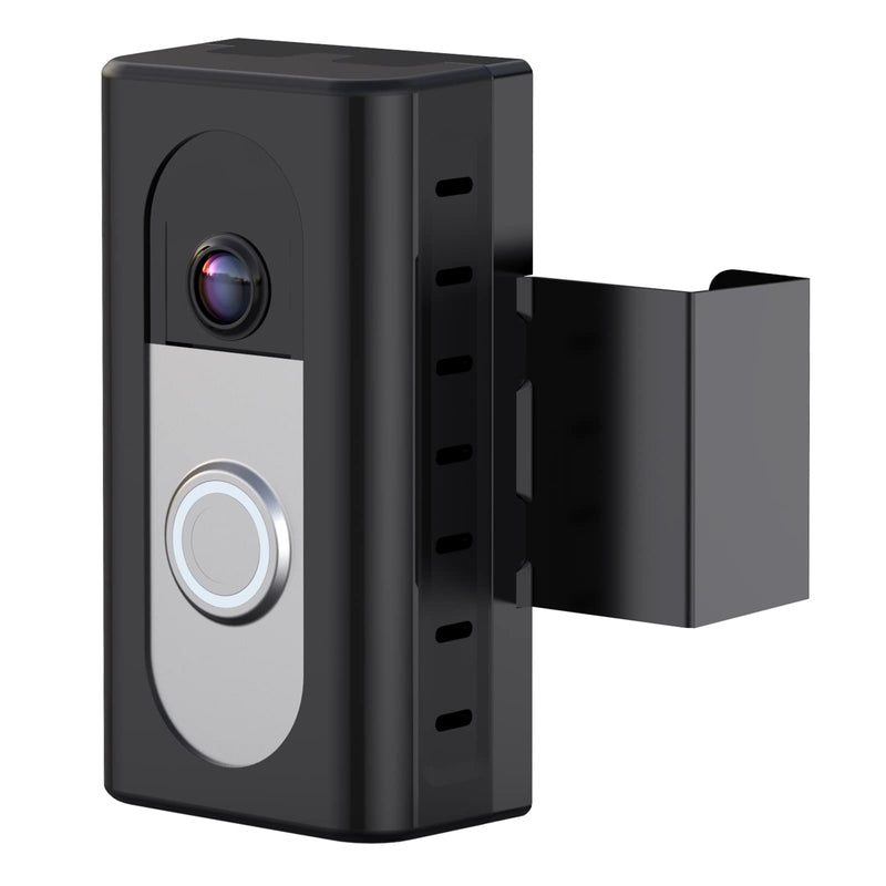 KIMILAR Anti-Theft Video Doorbell Mount Compatible with Video Doorbell 1/2/3/3 Plus/4/(2020 Release), Adjustable Mounting Bracket Accessories for houses, apartments, businesses, No Need to Drill Black - NewNest Australia