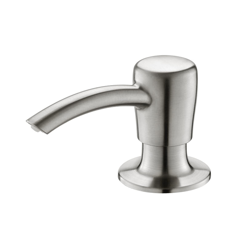 Kitchen Sink Soap Dispenser, Build in Sink Soap Dispenser, Deck Mounted Soap Dispenser, Brushed Nickel RULIA RB2005 - NewNest Australia