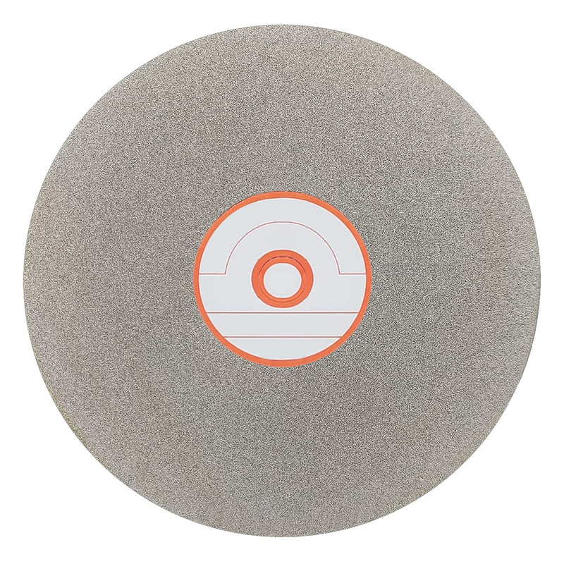 CAQUXIL Diamond Flat Lap Disc 8 Inch 180 Grit, 1/2 Inch Arbor, Diamond Flat Lap Wheel for Gemstone Glass Ceramics, Grinding Sanding Disc Lapping Polishing Disc Grit 180 - NewNest Australia