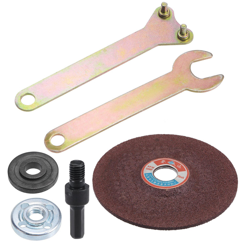 uxcell 4" Angle Grinder Accessories Set, Grinding Wheel with Flange Nut and Connecting Rod - NewNest Australia