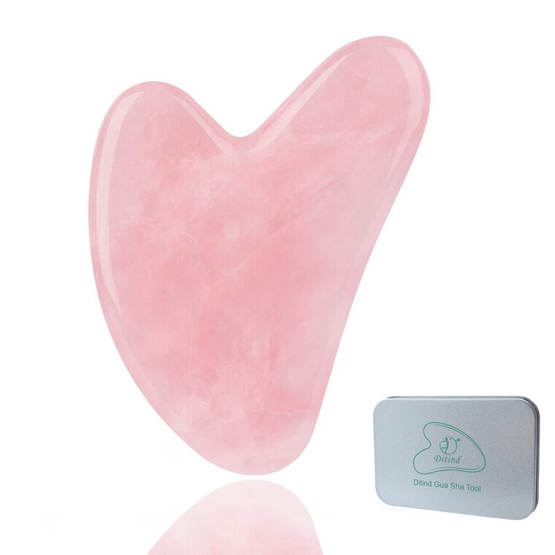 Gua Sha Facial Tools, Rose Quartz Gua Sha Massage Tool, Gua sha Board for Facial and Body Skin Massage. Gua Sha Tool for Toxins/Prevents Wrinkles for Spa Acupuncture Therapy Trigger Point Treatment - NewNest Australia