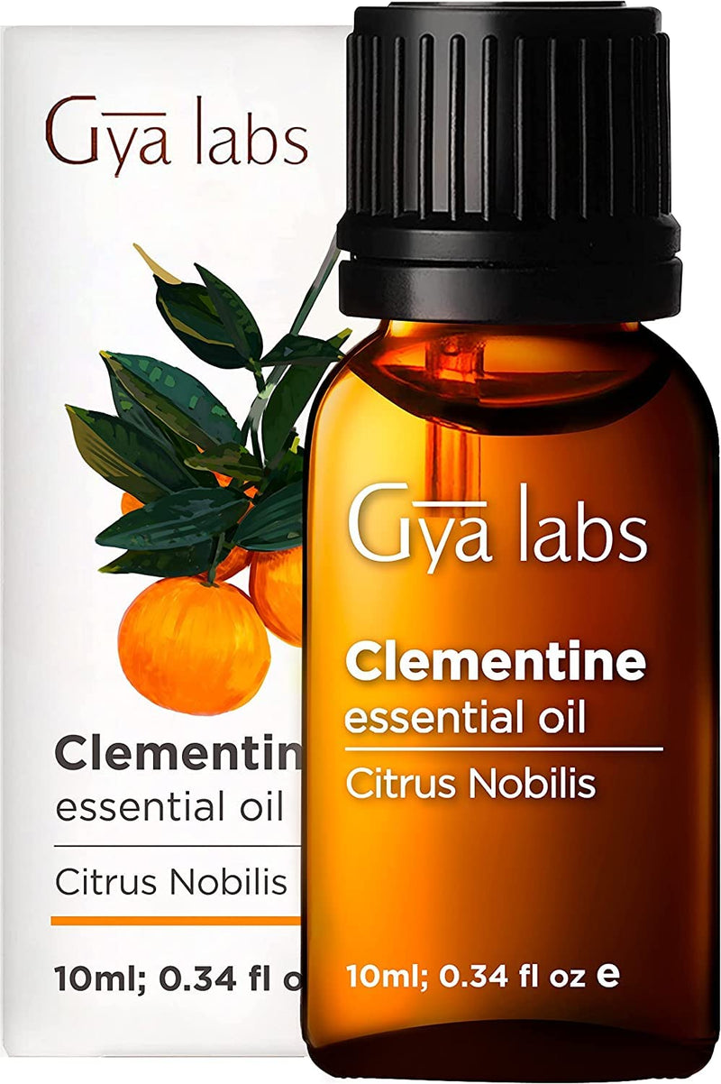 Gya Labs Clementine Essential Oil (10ml) - Zesty & Citrusy Scent 0.34 Fl Oz (Pack of 1) - NewNest Australia