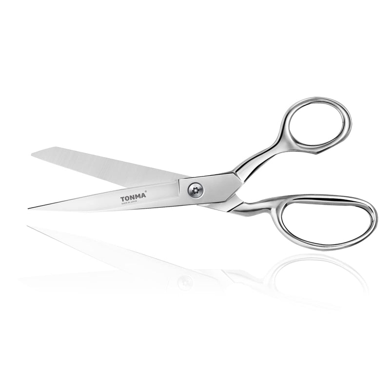 TONMA Sewing Scissors [Made in Japan] 9 Inch Professional Fabric Scissors, Heavy Duty Industrial Japanese All Stainless Steel Dressmaker Tailor Shears, Ideal for Cutting Fabric Cloth Denim Leather - NewNest Australia