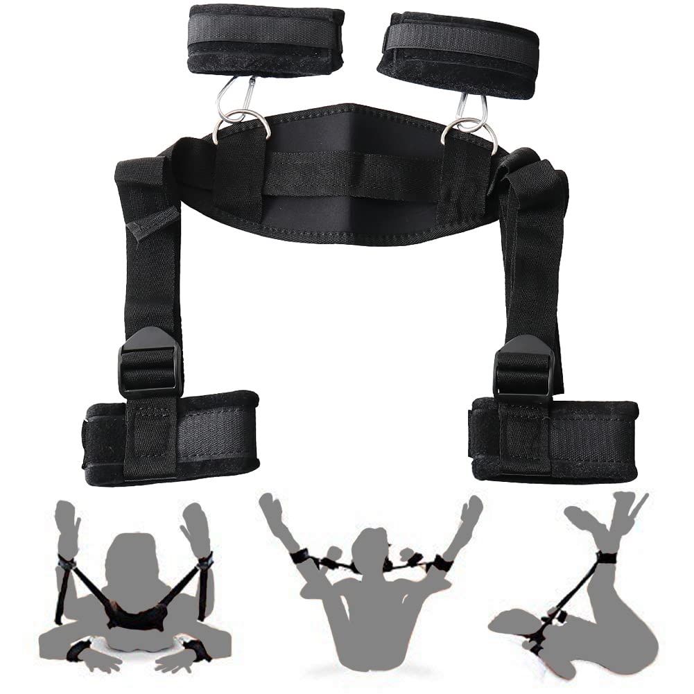 Bed Restraints Sex BDSM Kit Wrist Thigh Leg Cuffs Sex Toys for Women,  bondaged kit Adult Adjustable Straps Tie Set for Couples SM Games | NewNest  Australia