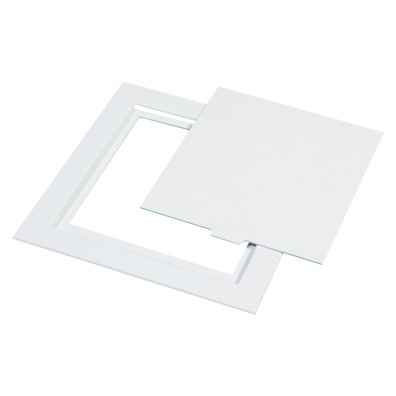 American Built Pro Access Panel, Home Improvement Access Panel for Drywall, Hips, Wall Access Door, White, Textured, 5"x5" ID Plumbing Access Panel, Electrical Access, No Hinges or Springs Access Panel-White - NewNest Australia