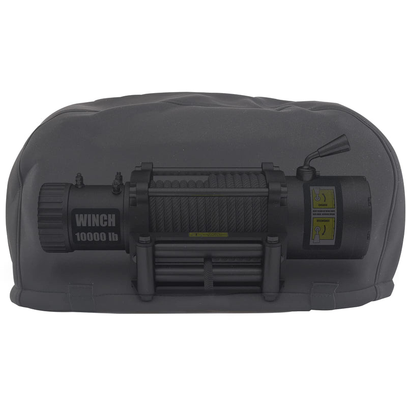 Winch Cover,Waterproof Winch Dust Cover,Heavy Duty Winch Protective Cover with Drawstring,Weather Resistant Dust Cover for Electric Winches up to 12000 lbs (12000lbs Winch Cover) 12000lbs Winch Cover - NewNest Australia