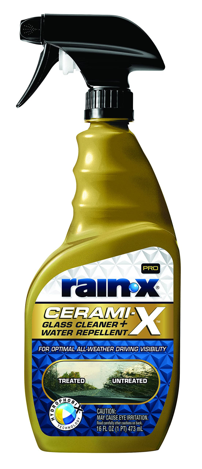 Rain-X 630178 Pro Ceramic 2-in-1 Glass Cleaner and Water Repellent 16 oz. - NewNest Australia
