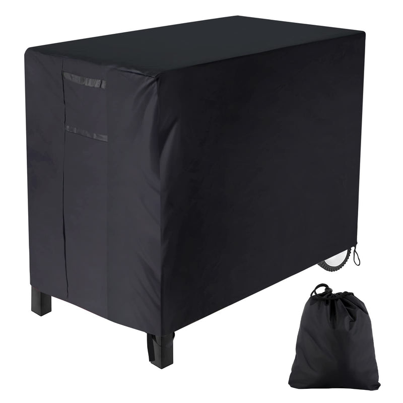 Outdoor Dining Cart Cover for Royal Gourmet Double-Shelf Movable Dining Cart Work Table, Heavy-Duty Waterproof Outdoor Prep Table Cover for Royal Gourmet Worktable PC3401B PC3401S - NewNest Australia