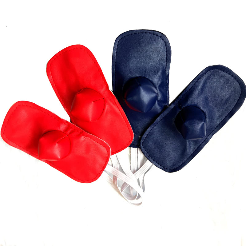 Gamefowl Rooster Supplies Gallos De Pelea Accessories Chicken Supplies Poultry Care Supplies Leg Protect 2 Pairs Color Blue and Red - NewNest Australia