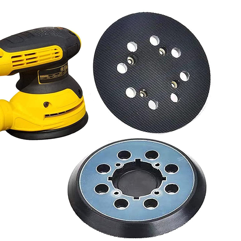 2 Packs for DeWalt DWE64233 & N329079 Orbital Sander Replacement Pad, 5 inch 8 Hole Hook and Loop Sanding Disc Backing Pads, Compatible with DWE6421-B2, DWE6421-B3, DWE6423/6423K, DWE6421/6421K - NewNest Australia