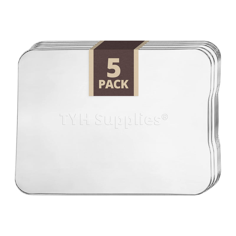 TYH Supplies 5 Pack Drip Tray for Grill | Compatible with TFT18KLD Ranger Grill | Disposable Aluminum Grill Tray for Catching Grease | 10.51 x 13.98 Inch - NewNest Australia