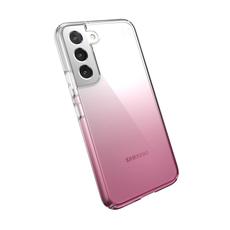 Speck Products Presidio Perfect Clear Ombre Samsung Galaxy S22 Case, Clear/Vintage Rose Fade - NewNest Australia