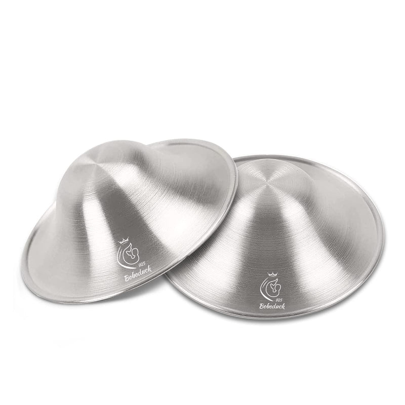 Nipple Shields for Nursing Newborn - Silver Nursing Cups Soothe and Protect Your Nursing Nipple, Newborn Essentials Nipple Pads, Nipple Covers Protector for Women Breastfeeding No Need Nipple Cream - NewNest Australia