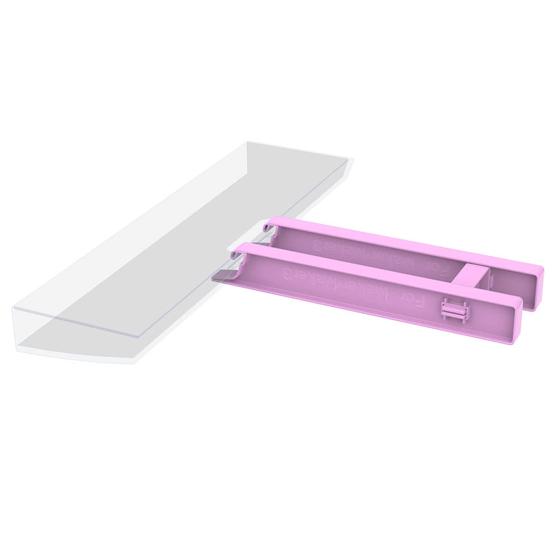 Extension Tray Compatible with Cricut Maker3 Maker,Extender Tray Compatible with Cricut Mat,Cutting Mat Extender Support for Maker3 Maker Series (Not Compatible with Air Series) (Pink) Pink - NewNest Australia