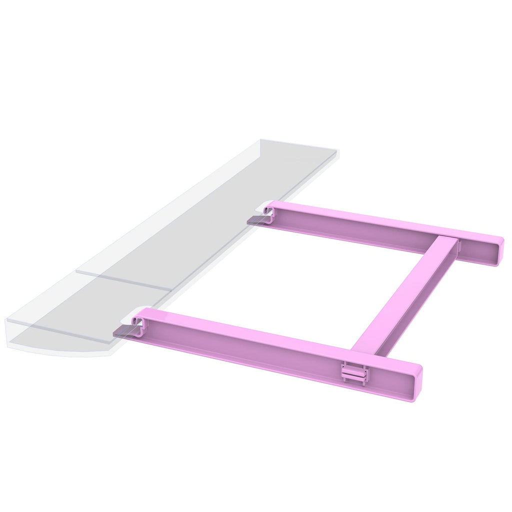 Extension Tray Compatible with Cricut Explore Air3 2 1,Extender Tray Compatible with Cricut Mat,Cutting Mat Extender Support for Explore Air Series (Not Compatible with Maker3 and Maker) (Pink) Pink - NewNest Australia