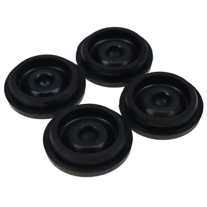 4 Pack Trailer Axle Wheel Rubber Grease Plugs Hub Dust Cap Fits for Dexter EZ Lube Trailer Camper Axle - NewNest Australia