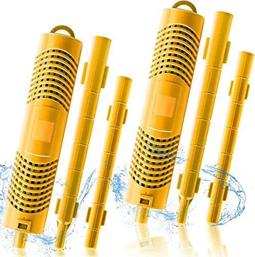 2 Pack Spa Mineral Sticks Parts Cartridge for hot Tub Swimming Pool Fish Pond Filter, Last for 4 Month(Yellow) - NewNest Australia
