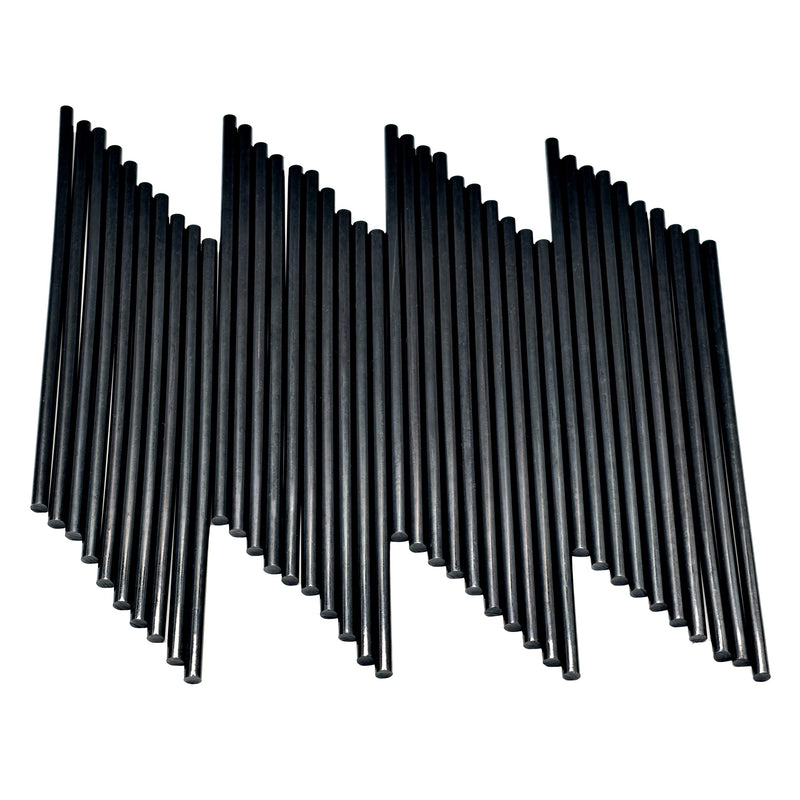 Mini Black Hot Glue Gun Sticks 40 PCS 8" Long x 0.27" Diameter Compatible with Most Glue Guns - NewNest Australia
