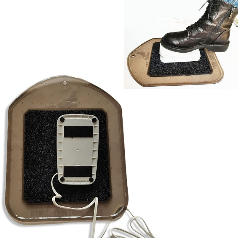 YICBOR Sewing Machine Foot Control Pedal Mat Includes 2pcs Sticky Strips to Keep Foot Pedal Steady on Hard Floor or Carpet. - NewNest Australia
