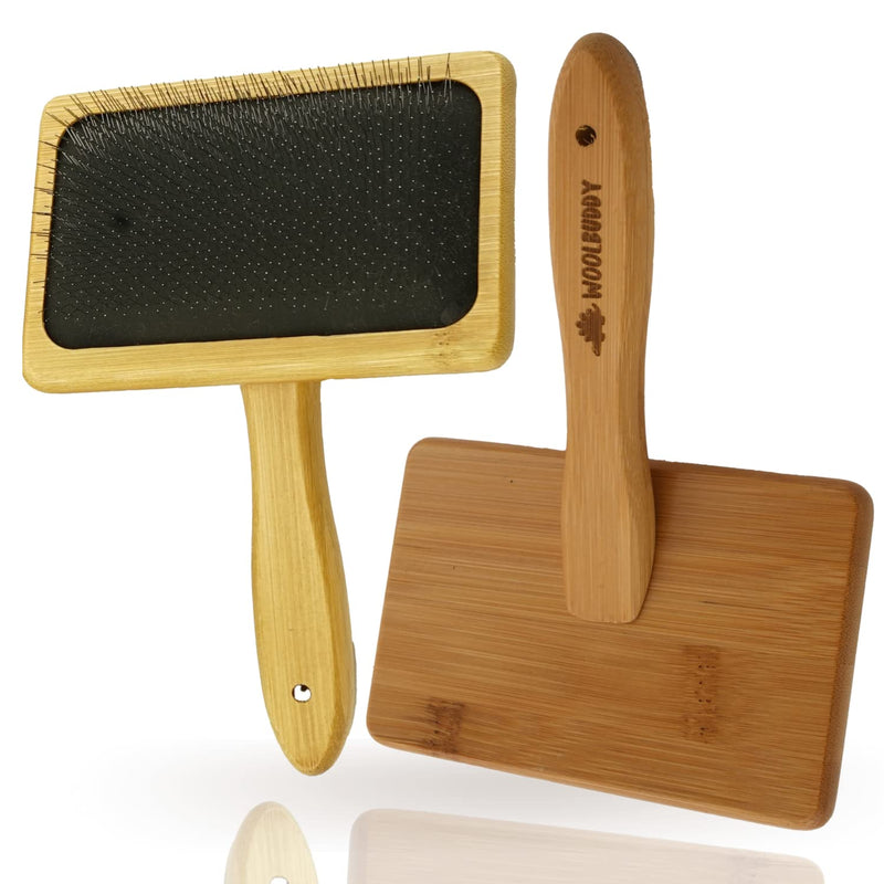 Woolbuddy Wool Brush, Hand Carders for Wool, 2 pccs Needle Felting Brush, Dog Brush for Shedding, Cat Brushes and Cat Combs for Indoor Cats, Slicker Brush for Blending Wool, Long and Short Hair Pets - NewNest Australia