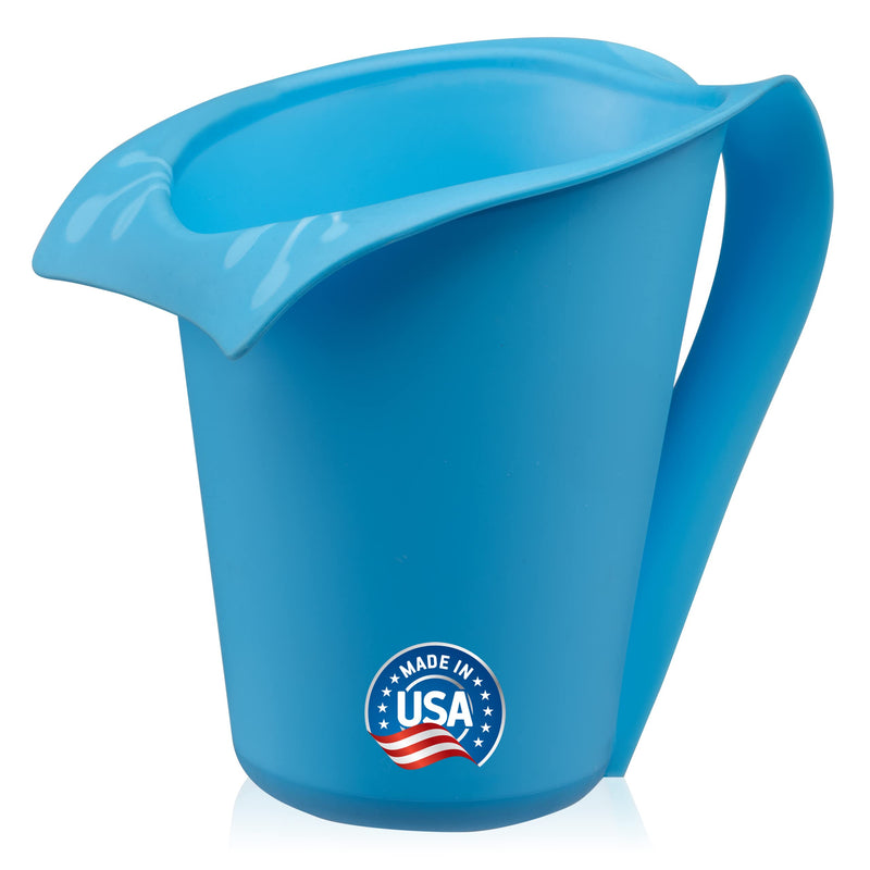 FRESH FROG Cascada Rinse Cup | Tear-Free Waterfall Rinser | Made in USA (Blue) Blue - NewNest Australia