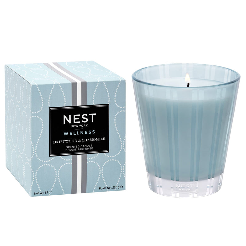 NEST Fragrances Driftwood & Chamomile Scented Classic Candle, 8 Ounces - NewNest Australia