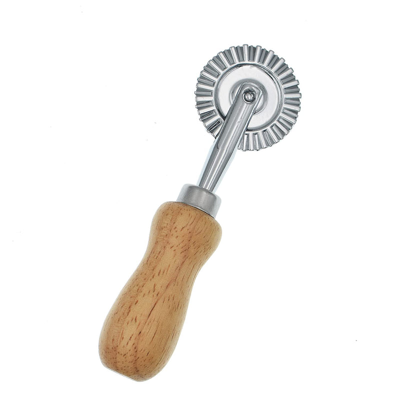 1.57" Pastry Wheel Cutter?Kitchen Gadget Features Ravioli Crimper Cutter Wheel for Home and Kitchen Use - NewNest Australia