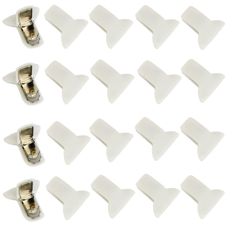 Vanknono 20 Pack Padded Duvet Clips Comforter Clips, Bedding Accessories Blanket Fasteners for Preventing Comforters from Shifting Inside Duvet Cover - NewNest Australia