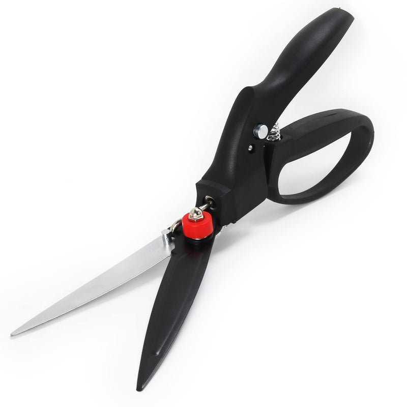 GARTOL Grass Shears with180 Degrees Rotating Cutter Head, Lightweight Loop-handle Garden Grass Clippers Scissors, 5 Inch SK-5 Steel Blade, Ideal for Edging and Trimming Decorative Grasses - NewNest Australia